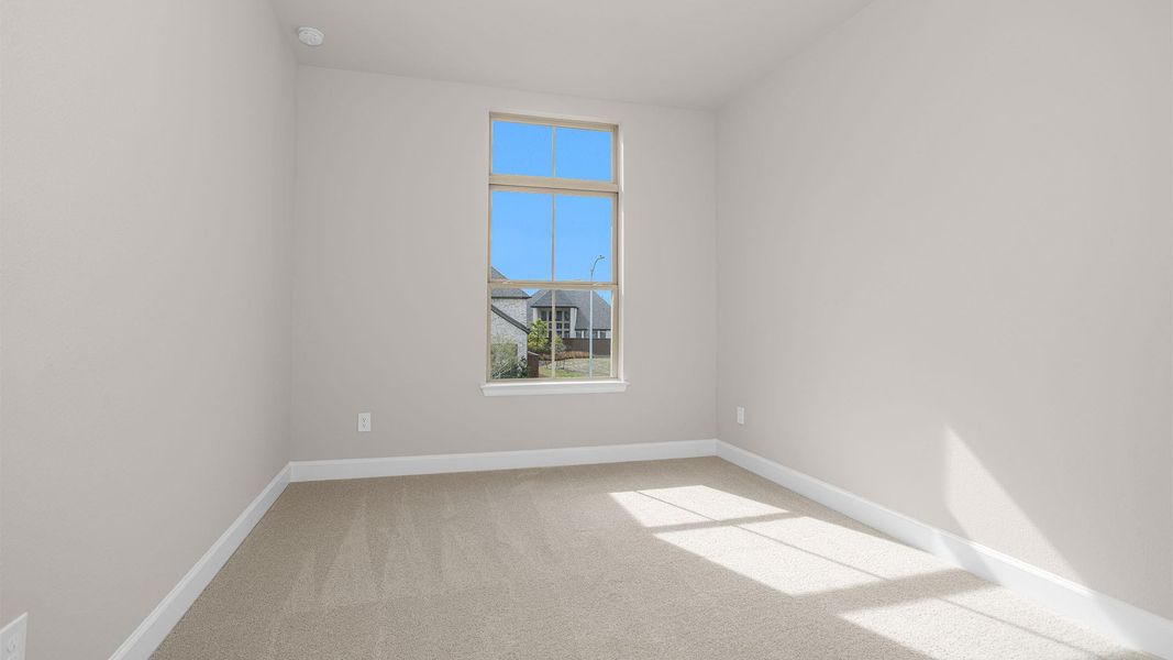 Spacious, unfurnished interior of a new home in Meridiana, Manvel (Image 9).