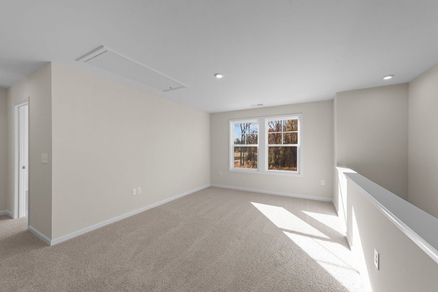 Spacious, unfurnished interior of a new home in Traditions at Carolina Forest, Myrtle Beach (Image 28). Spacious, unfurnished interior of a new home in Traditions at Carolina Forest, Myrtle Beach (Image 28).