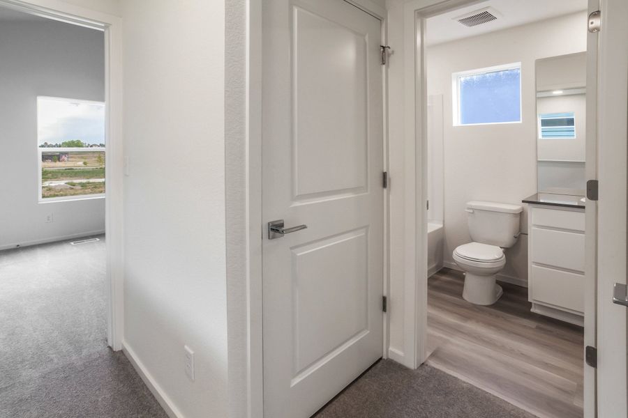 Furnished interior view inside a new home in Bloom, Fort Collins (Image 22).
