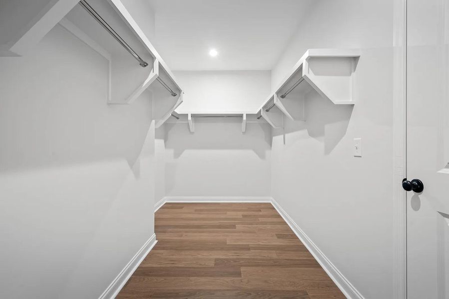 The Oakland B Primary Suite Bedroom Closet The Oakland B Primary Suite Bedroom Closet