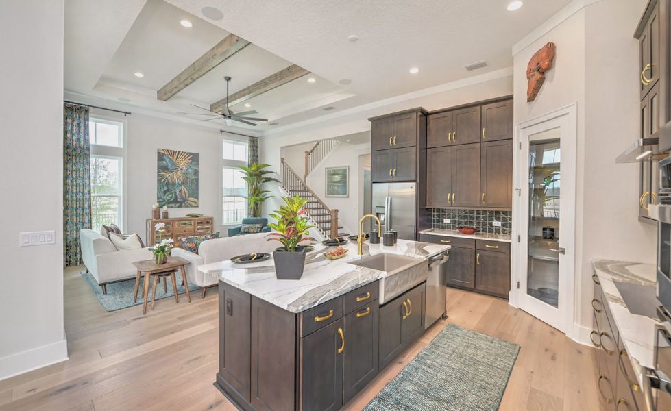 Furnished interior view inside a new home in Seven Pines, Jacksonville (Image 11).