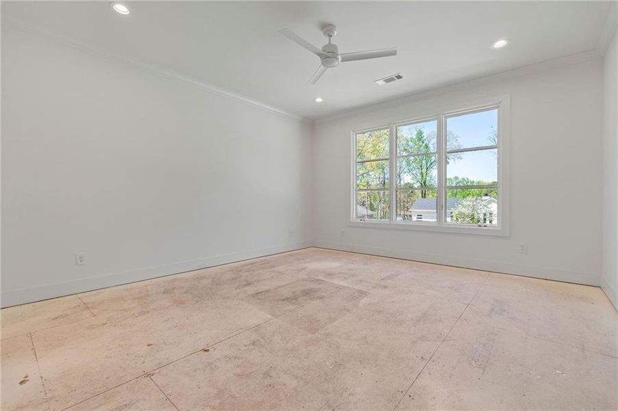 Spacious, unfurnished interior of a new home in , Marietta (Image 48).