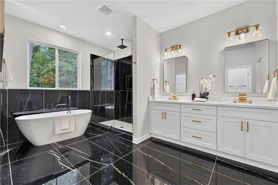 Furnished interior view inside a new home in , Griffin (Image 18).