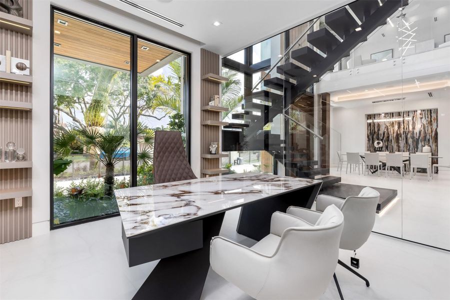 Furnished interior view inside a new home in , Fort Lauderdale (Image 31).