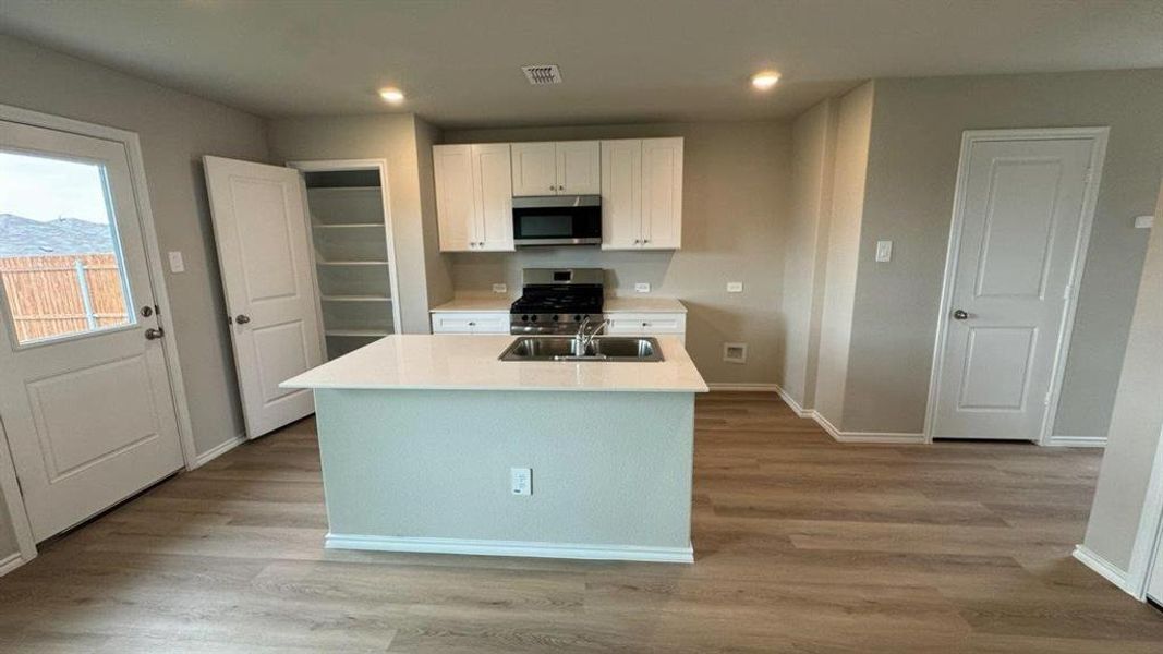 Furnished interior view inside a new home in Hickory Grove, Krum (Image 4).