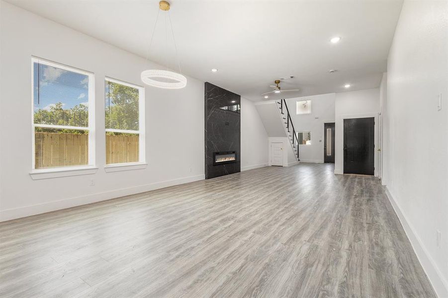 Spacious, unfurnished interior of a new home in , Dallas (Image 26). Spacious, unfurnished interior of a new home in , Dallas (Image 26).