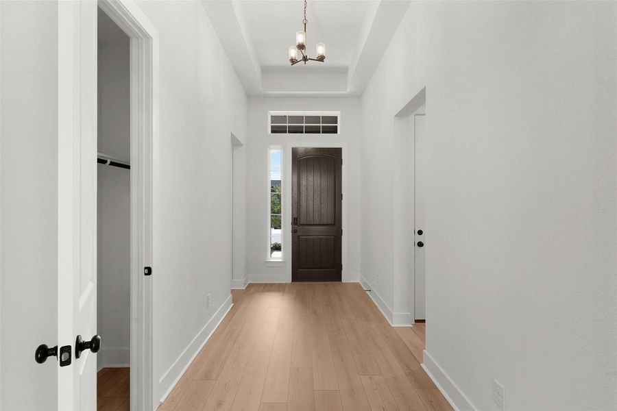 Spacious, unfurnished interior of a new home in Lariat, Liberty Hill (Image 21). Spacious, unfurnished interior of a new home in Lariat, Liberty Hill (Image 21).