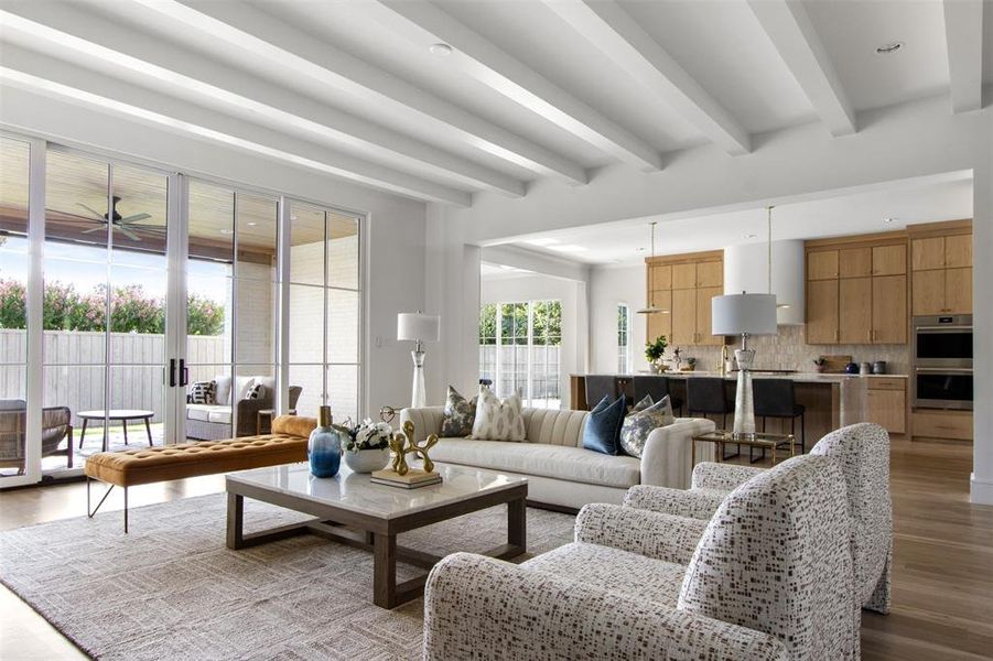 Furnished interior view inside a new home in , Dallas (Image 27). Furnished interior view inside a new home in , Dallas (Image 27).