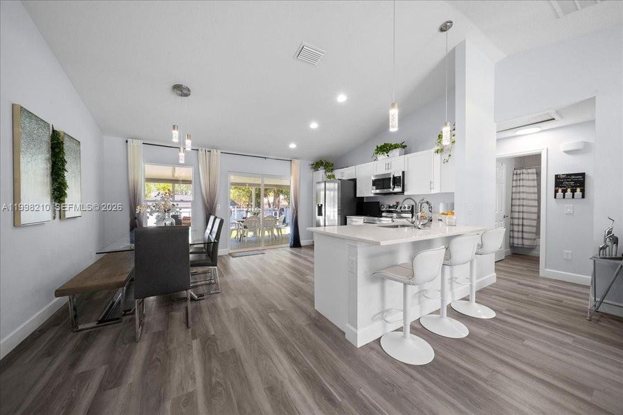 Furnished interior view inside a new home in , Ocala (Image 6).