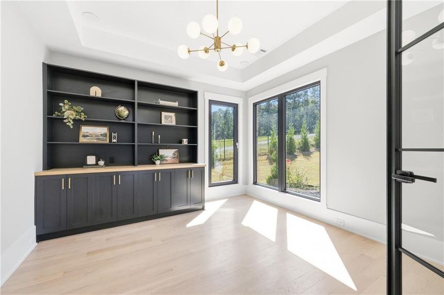 Furnished interior view inside a new home in , Dacula (Image 18).