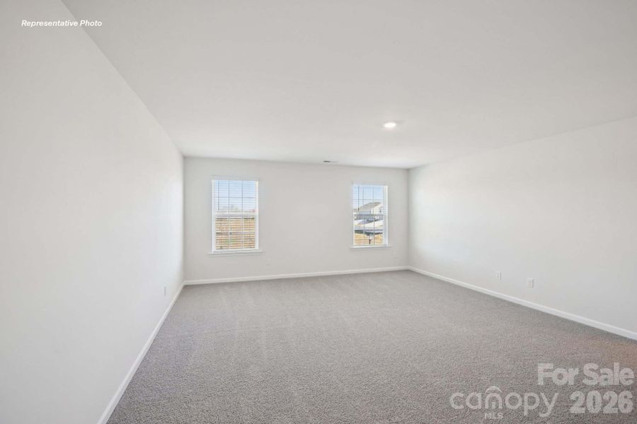 Spacious, unfurnished interior of a new home in Wallace Springs, Statesville (Image 19).