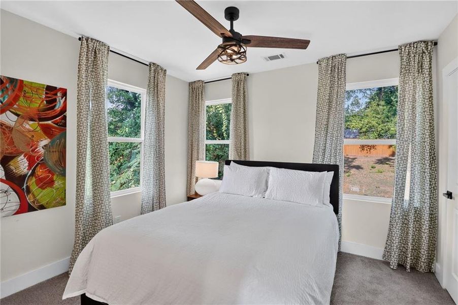 Furnished interior view inside a new home in , Atlanta (Image 41).