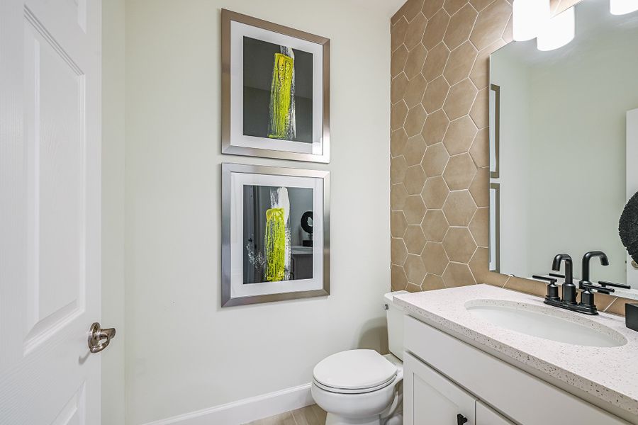 Representative furnished interior of a home built from the Serenity by Risewell Homes in Storey Creek, Kissimmee (Image 8).