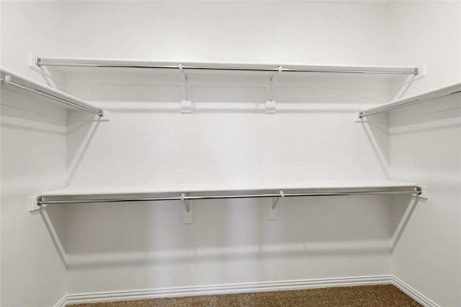 Primary bedroom closet