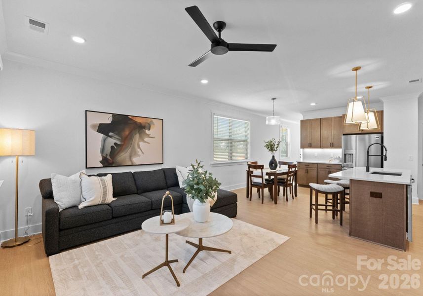 Photo is of model home in community, finishes may vary