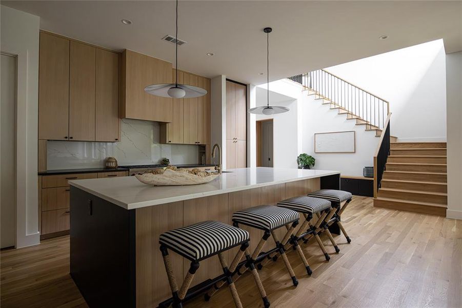 Furnished interior view inside a new home in , Dallas (Image 14).