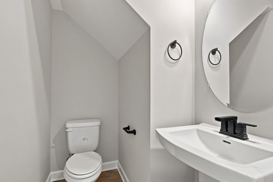 Modern Powder Room in the Tahoe Floor Plan