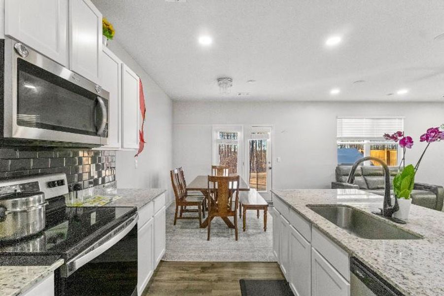 Furnished interior view inside a new home in , Dawsonville (Image 33).