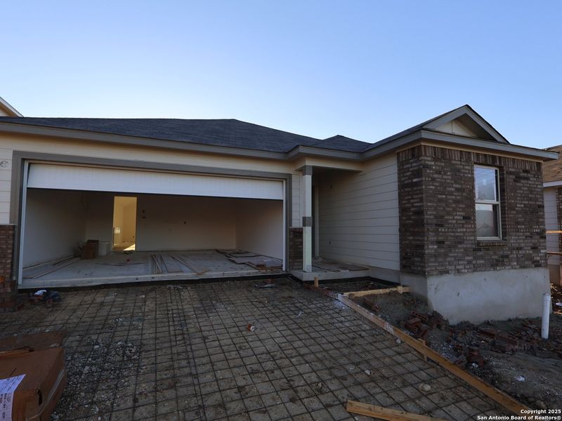 In-progress construction of a new home in Agave, San Antonio, TX (Image 27).