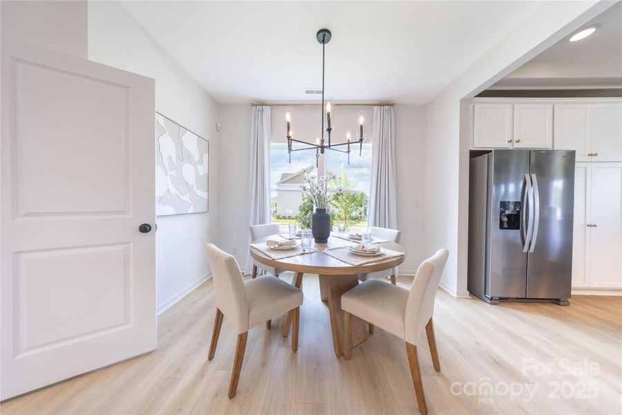 Furnished interior view inside a new home in Whispering Hills, Locust (Image 15).
