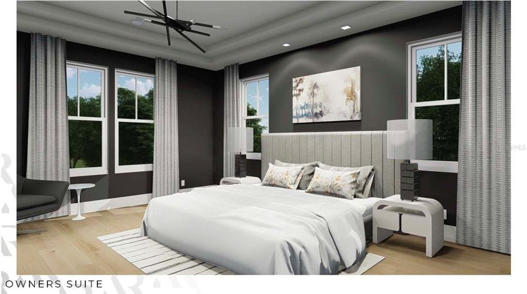 Furnished interior view inside a new home in , Winter Garden (Image 5).