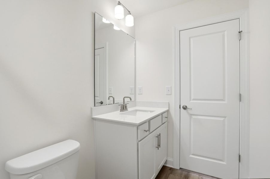Furnished interior view inside a new home in Villas at Prestwick, Mooresville (Image 17).