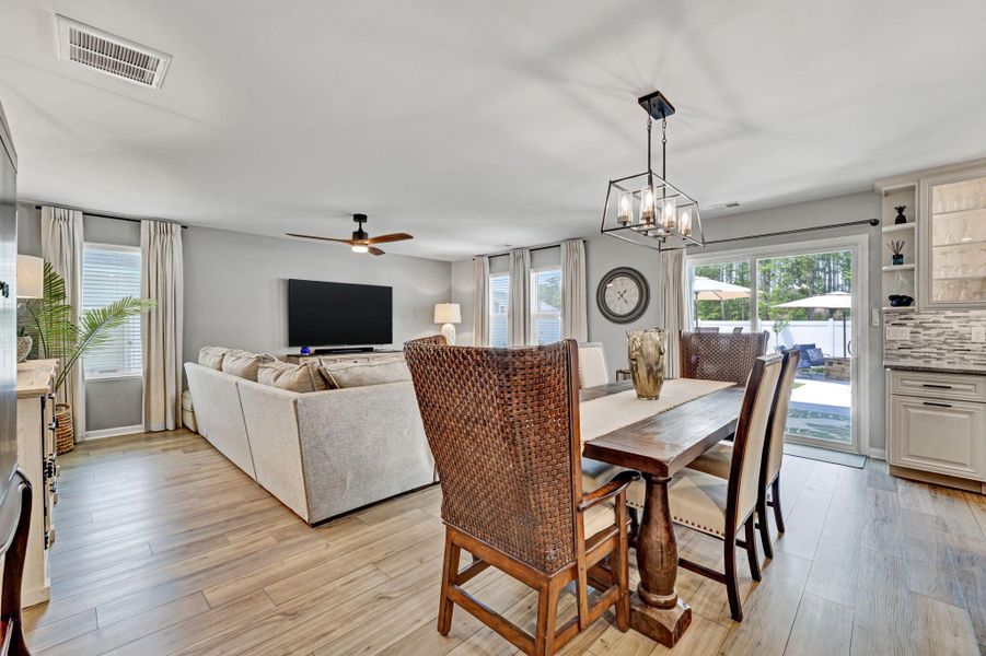 Furnished interior view inside a new home in , Hardeeville (Image 13).
