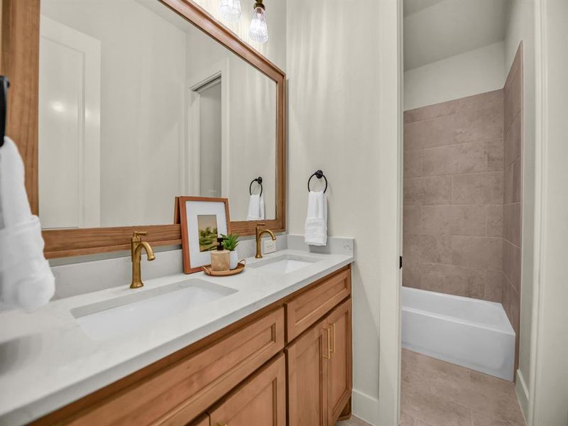 Furnished interior view inside a new home in , Decatur (Image 18).