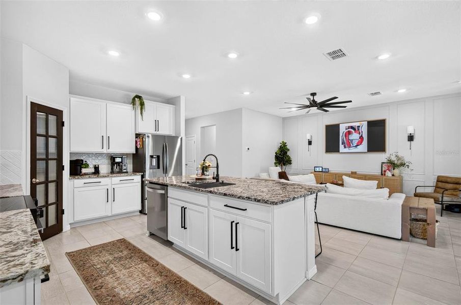 Furnished interior view inside a new home in Bella Lago, Parrish (Image 17).