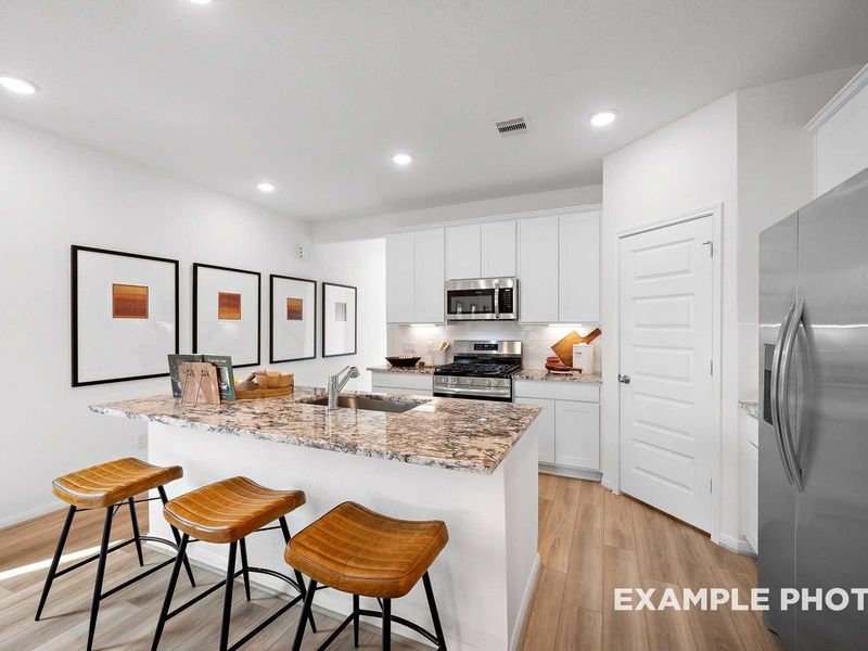 Furnished interior view inside a new home in Windmill Estates, Magnolia (Image 9).