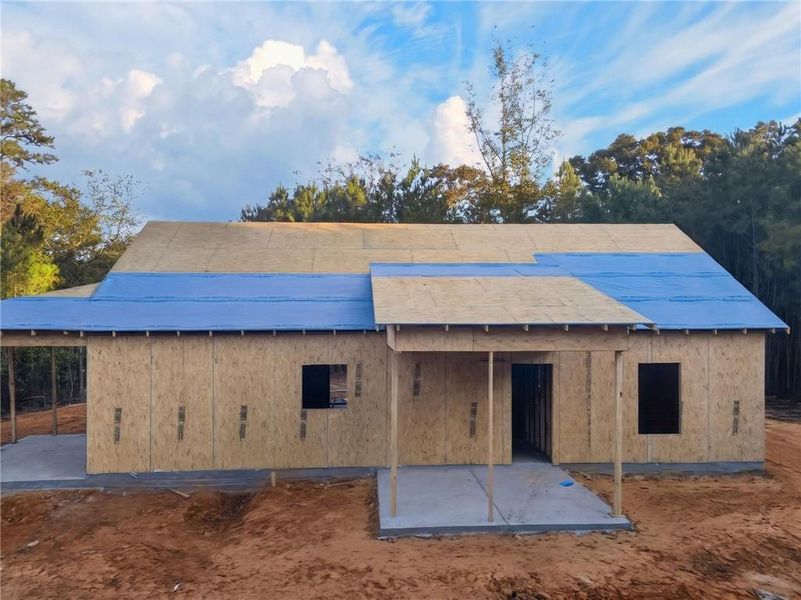 In-progress construction of a new home in , Taylorsville, GA (Image 31).