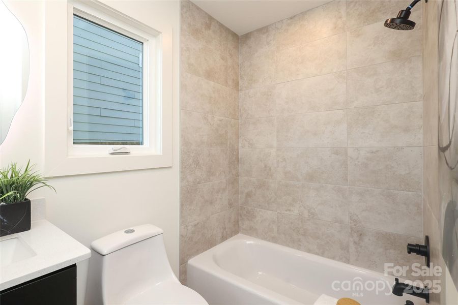 Furnished interior view inside a new home in , Charlotte (Image 39).