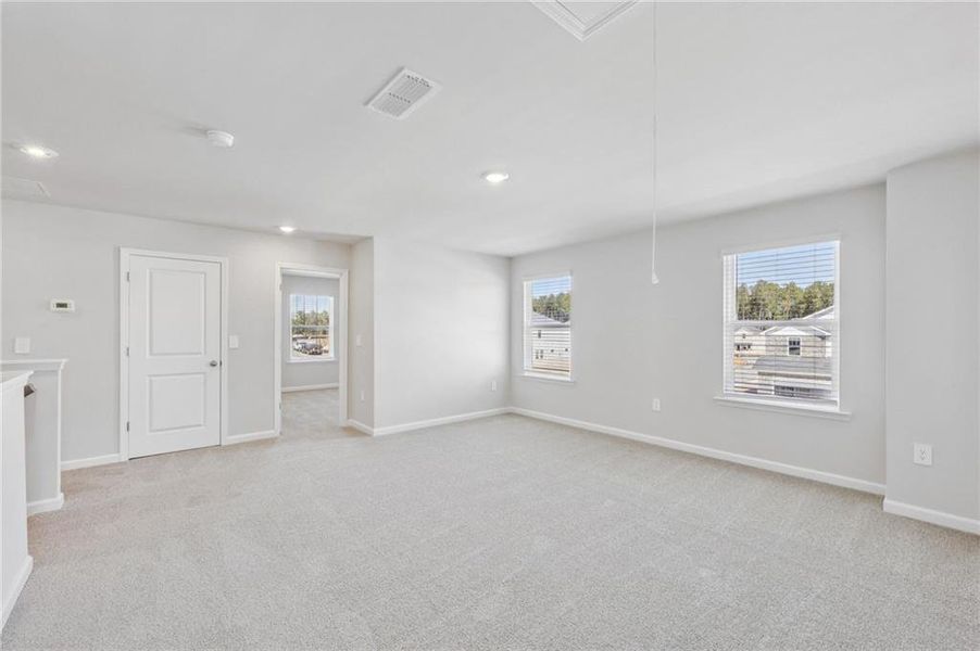 Spacious, unfurnished interior of a new home in Parkside at Grayson, Grayson (Image 30).