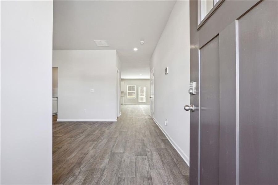 Spacious, unfurnished interior of a new home in Conner Springs, Social Circle (Image 6). Spacious, unfurnished interior of a new home in Conner Springs, Social Circle (Image 6).