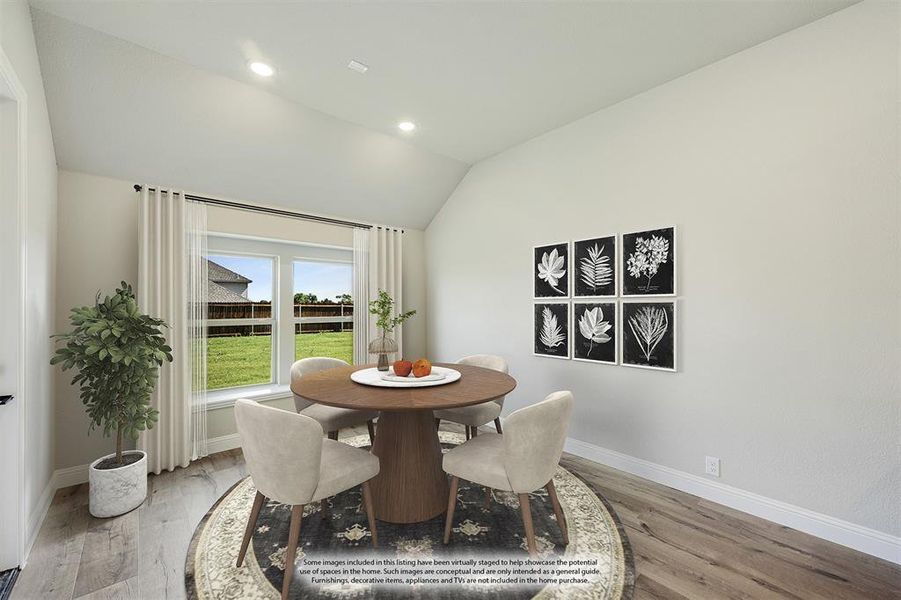 Furnished interior view inside a new home in Hampton Park, Glenn Heights (Image 12). Furnished interior view inside a new home in Hampton Park, Glenn Heights (Image 12).