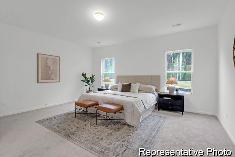 Furnished interior view inside a new home in Homecoming, Ravenel (Image 12). Furnished interior view inside a new home in Homecoming, Ravenel (Image 12).