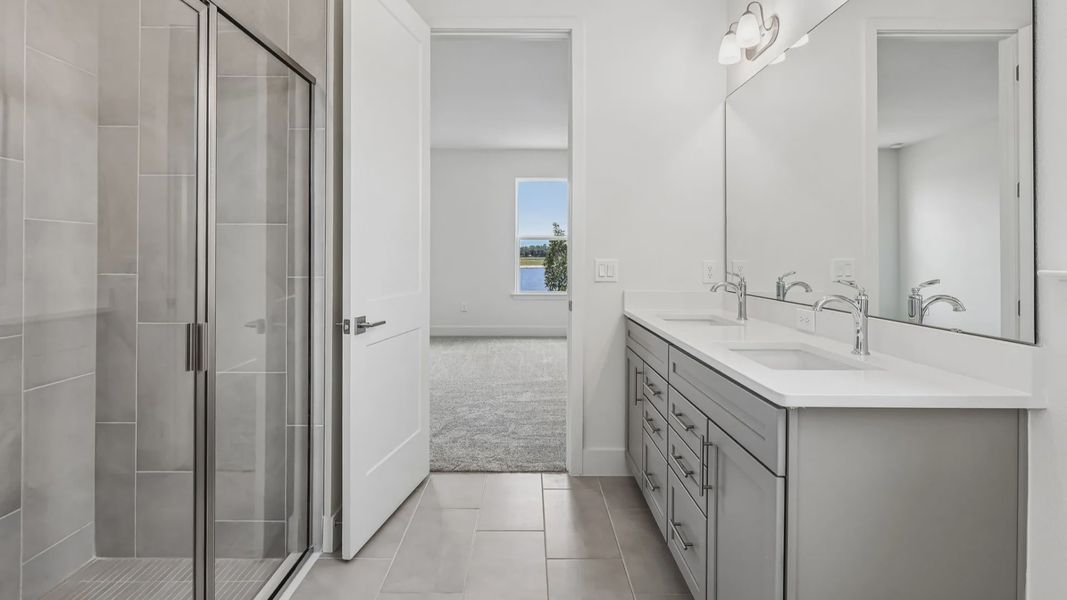 Furnished interior view inside a new home in Ardisia Park, New Smyrna Beach (Image 27).
