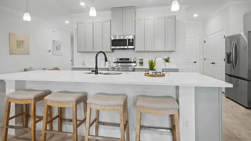 Representative furnished interior of a home built from the Drexel by Maronda Homes in Coastal Communities, Edgewater (Image 7).