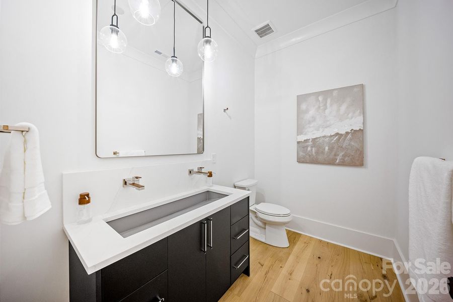 Furnished interior view inside a new home in , Charlotte (Image 28).