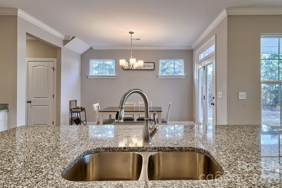 Close-up of interior finishes inside a home in , Kershaw (Image 20).