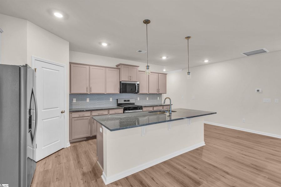 Furnished interior view inside a new home in Halton Oaks, Spartanburg (Image 7). Furnished interior view inside a new home in Halton Oaks, Spartanburg (Image 7).