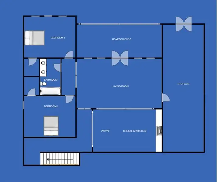 2D floor plan layout of this home in , Bremen, GA (Image 3).