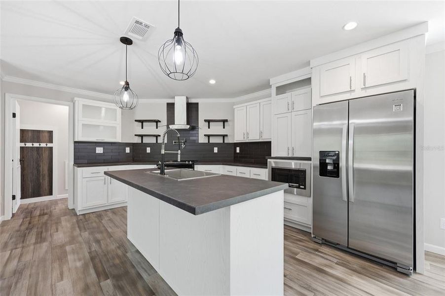 Furnished interior view inside a new home in , Fort White (Image 5).