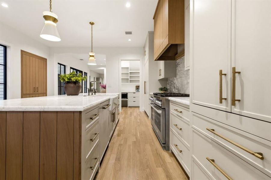 Furnished interior view inside a new home in , Dallas (Image 9).