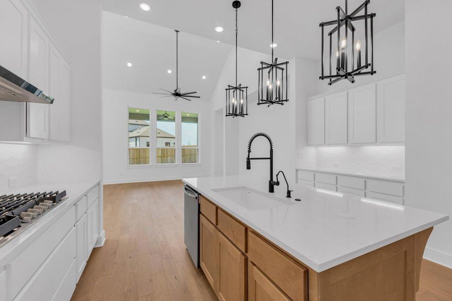Furnished interior view inside a new home in Flora, Hutto (Image 11).