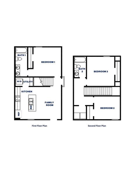 2D floor plan layout of this home in Baron Village, Conroe, TX (Image 2). 2D floor plan layout of this home in Baron Village, Conroe, TX (Image 2).