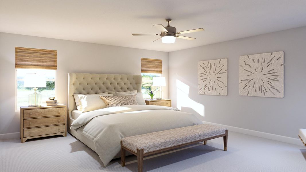 Representative furnished interior of a home built from the Lotus by Risewell Homes in Cypress Bluff, Groveland (Image 4). Representative furnished interior of a home built from the Lotus by Risewell Homes in Cypress Bluff, Groveland (Image 4).