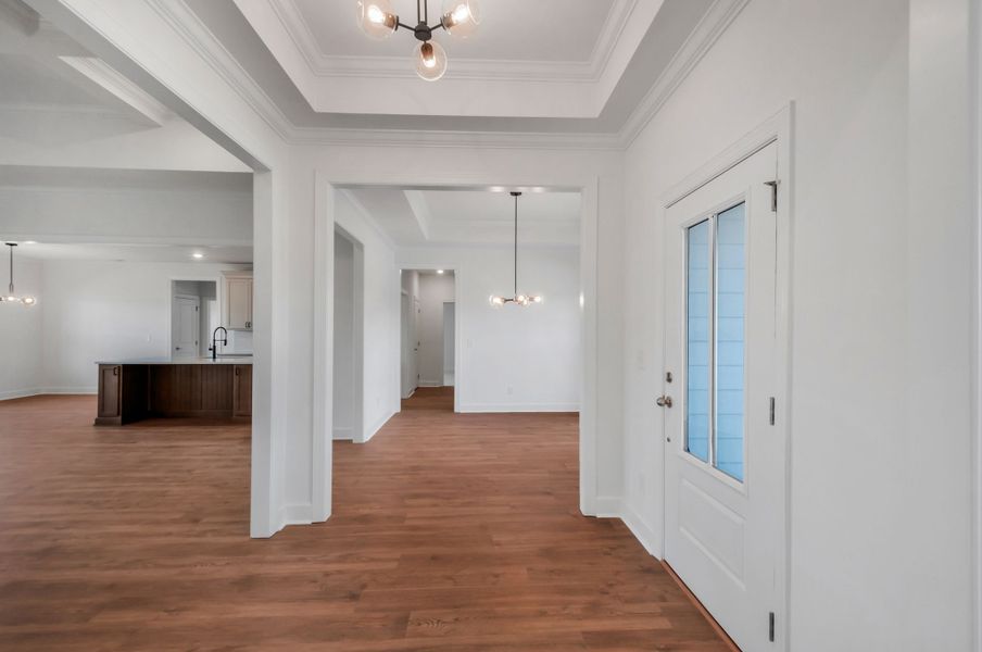 Rutledge III Farmhouse - Entrance and Dining Room Rutledge III Farmhouse - Entrance and Dining Room
