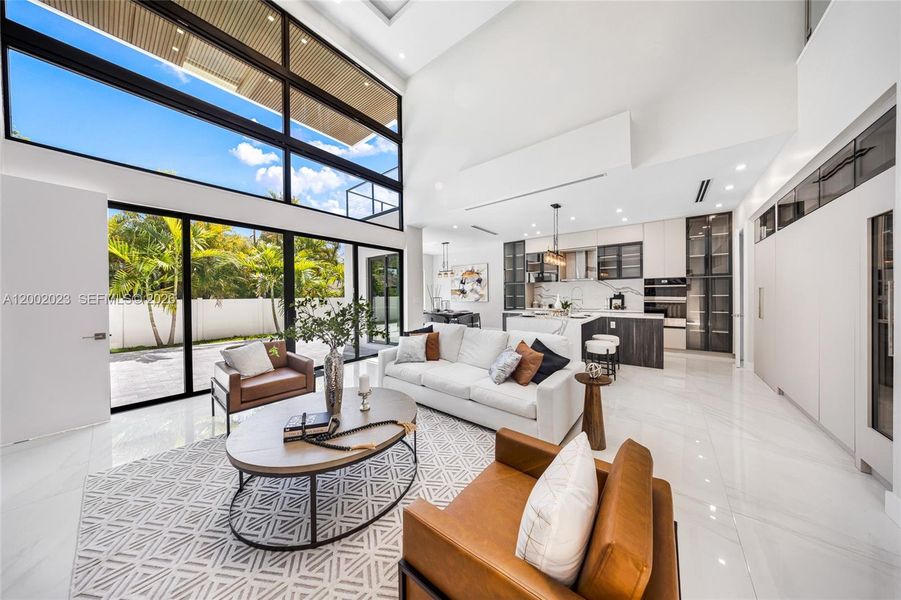 Furnished interior view inside a new home in , Fort Lauderdale (Image 14).