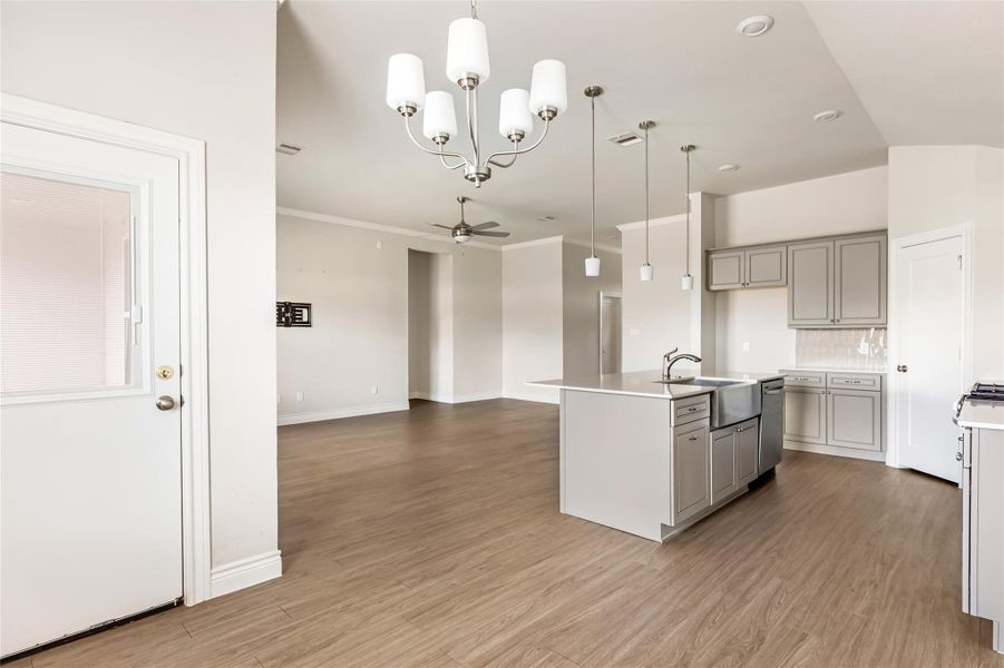 Furnished interior view inside a new home in Grand Oaks Reserve, Cleveland (Image 7).